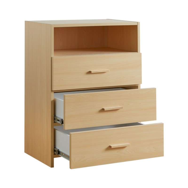 TỦ 3 NGĂN 1 HỘC BERNIE TIC4-001-UM